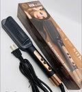 Cepillo Alisador 2 en 1  cabello  listo en minutos { oferta de hoy  pago contra  entrega envío a todo el país }
