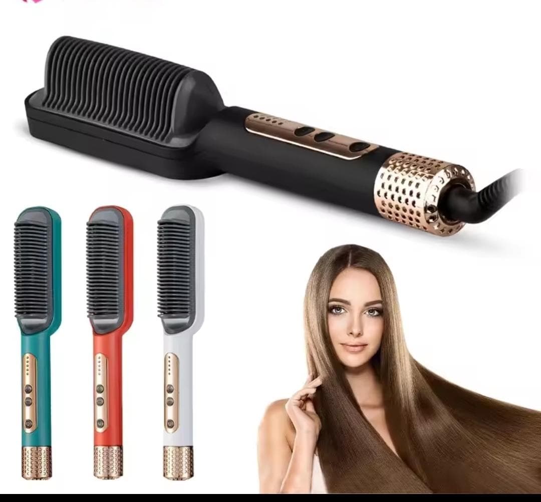 Cepillo Alisador 2 en 1  cabello  listo en minutos { oferta de hoy  pago contra  entrega envío a todo el país }