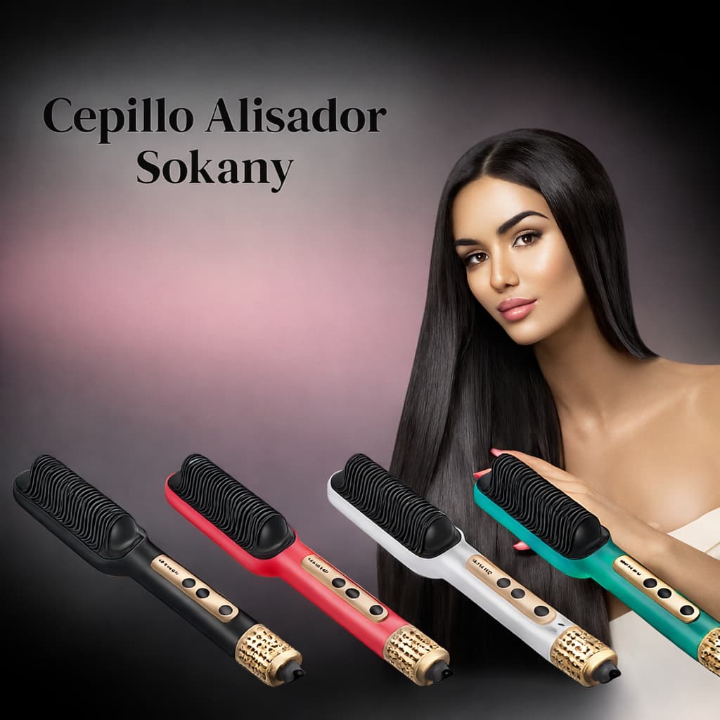 Cepillo Alisador 2 en 1  cabello  listo en minutos { oferta de hoy  pago contra  entrega envío a todo el país }